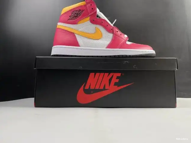 Cheap TBkick High Fusion 555088-603 Red Jordan OGLight Air 1 0515